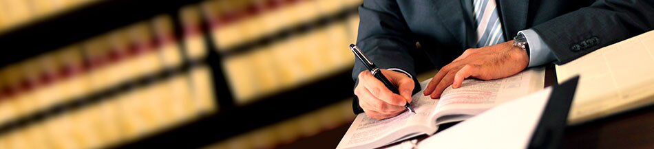 businessman signing a contract